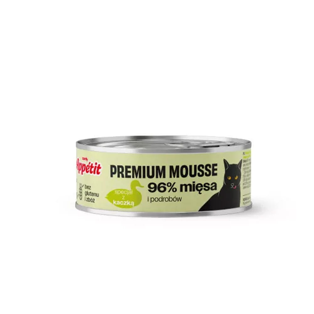 Comfy Appetit Premium Kaczka Kot Karma Mokra Dla Kota w Musie 85g